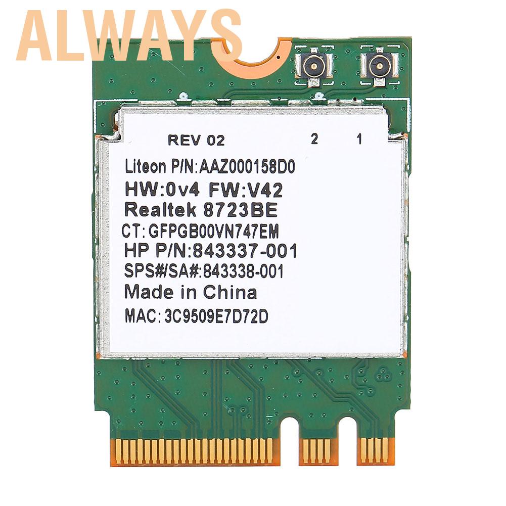 Thẻ Wifi 2.4G Không Dây 2 Trong 1 Với Ngff M2