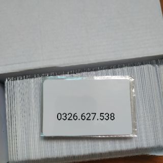 Thẻ ID, thẻ IC trắng
