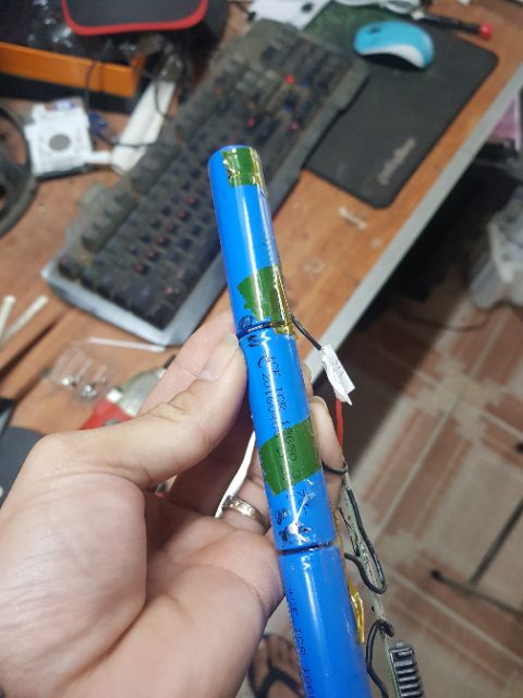 Pin laptop cũ, cell pin 3,7v 18650
