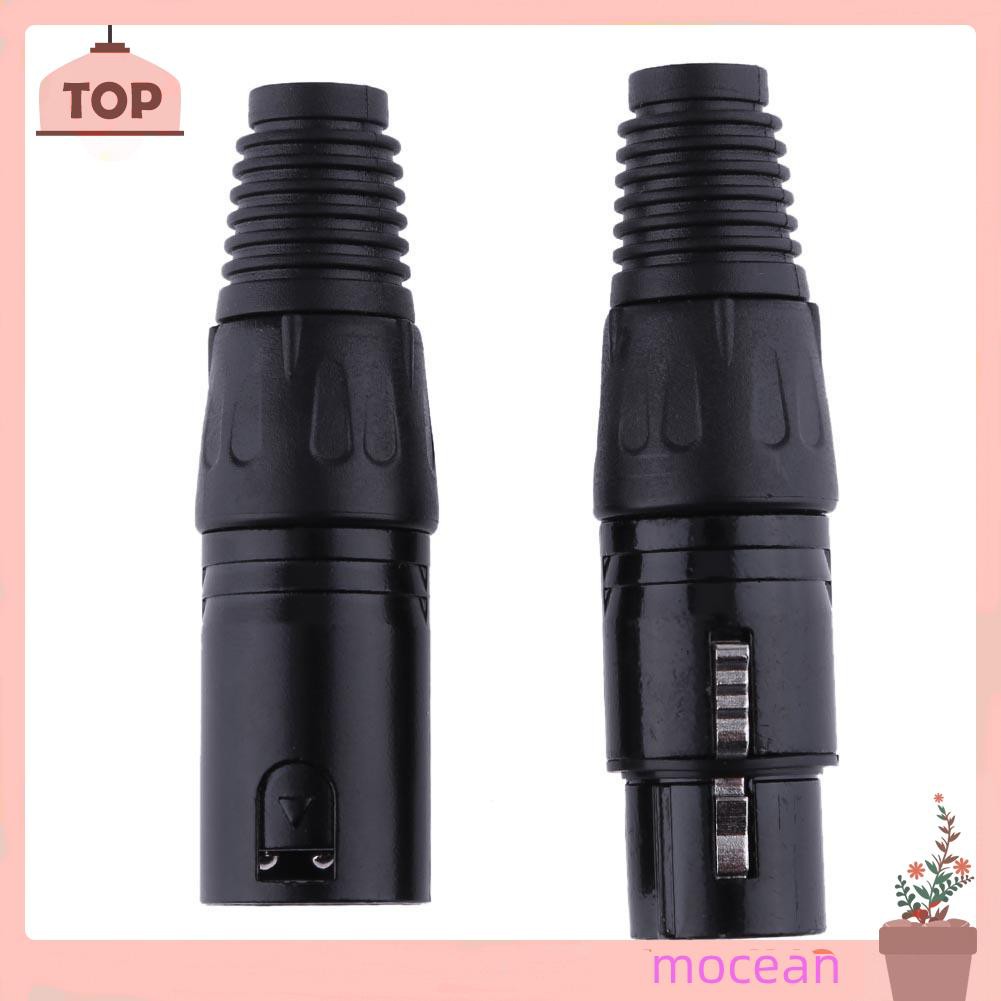 1 Cặp Đầu Nối Microphone Xlr 3 Pin