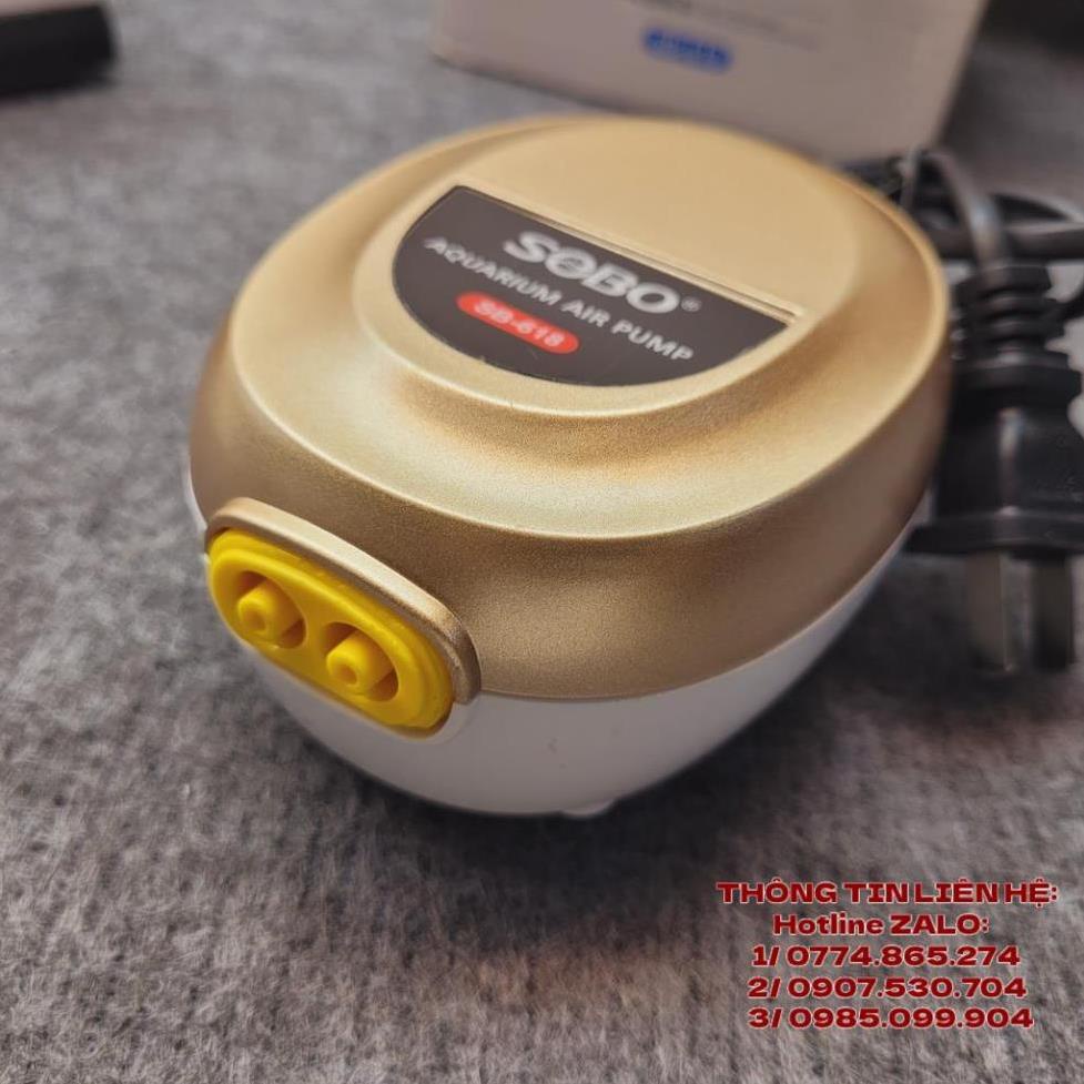 Máy Sủi Oxy 2 vòi Sobo SB-618 Công suất 3W