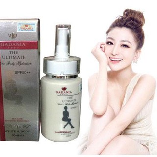[Sản phẩm chính hãng] Kem dưỡng da chống nắng toàn thân Gadania 120ml 