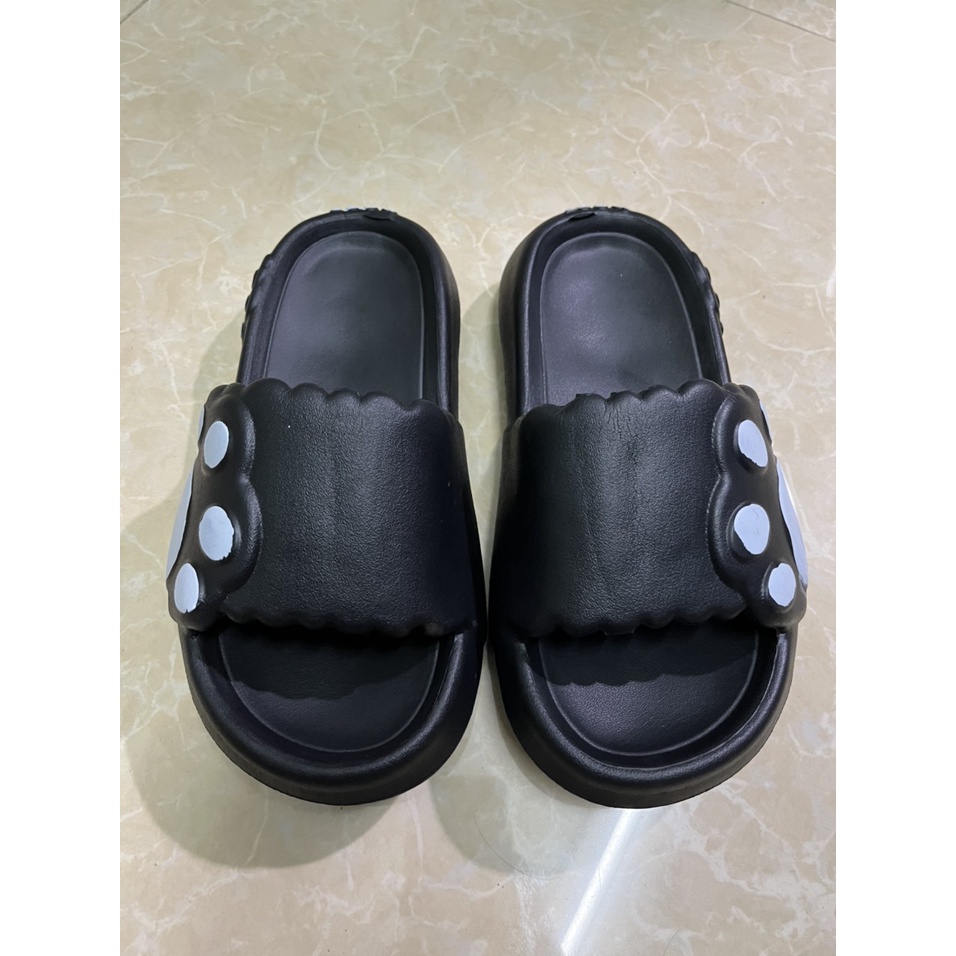 Dép quai ngang nữ đế độn hình Chân Gấu Bear dễ thương đi lên chân cực xinh TH-85