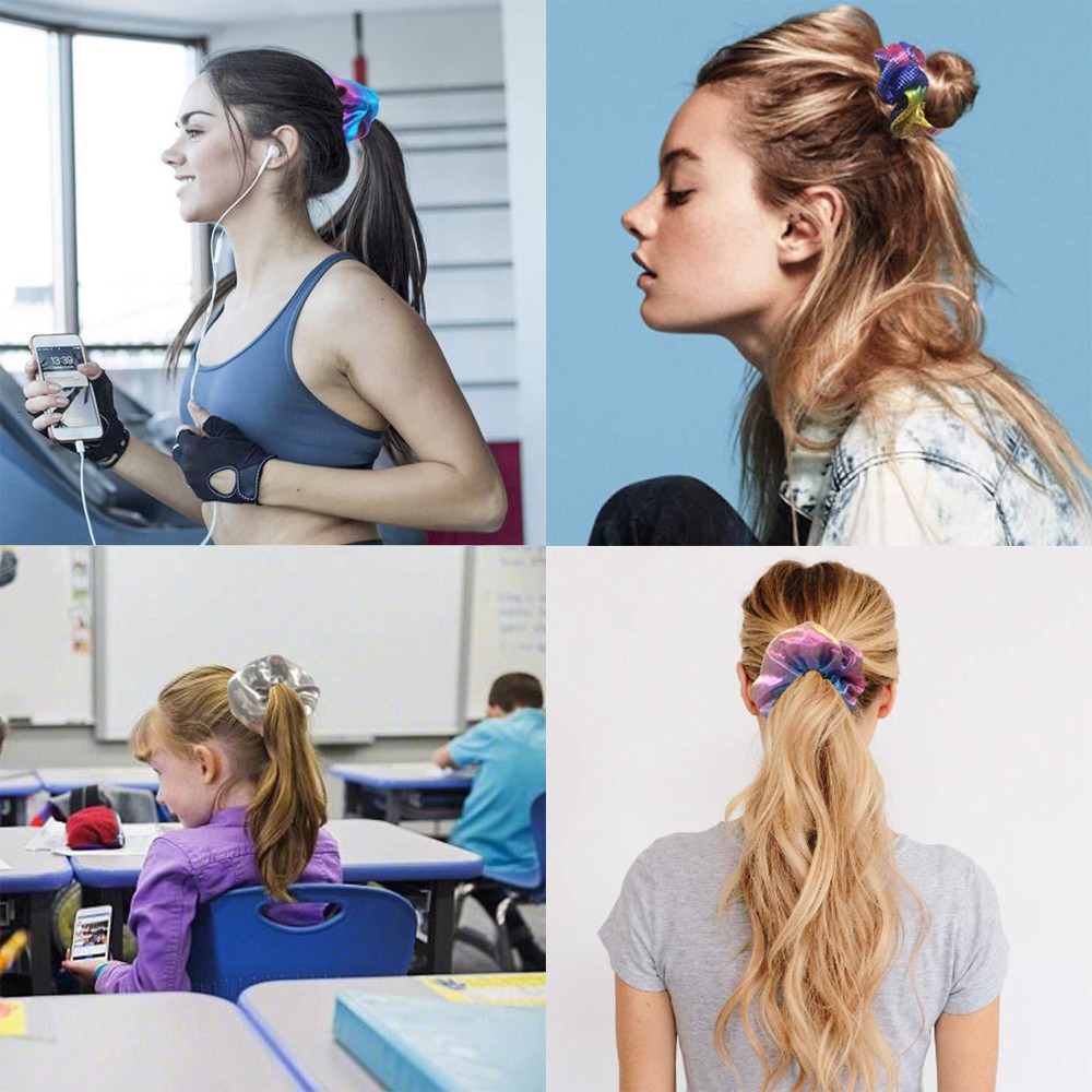 Dây buộc tóc ánh kim xinh xắn cho nữ