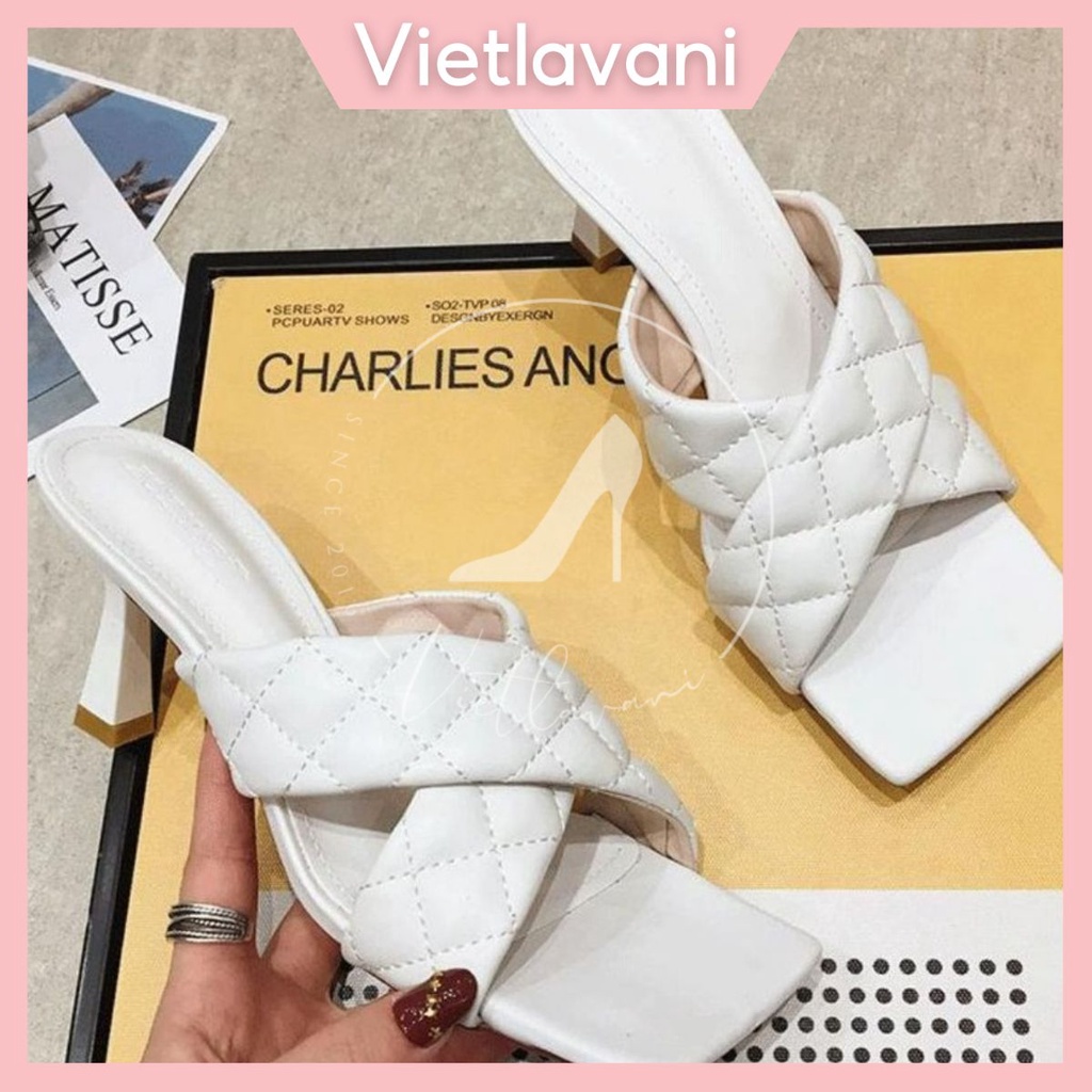 Giày Nữ Cao 5cm Chầm Trám Trend Hot  XKG15