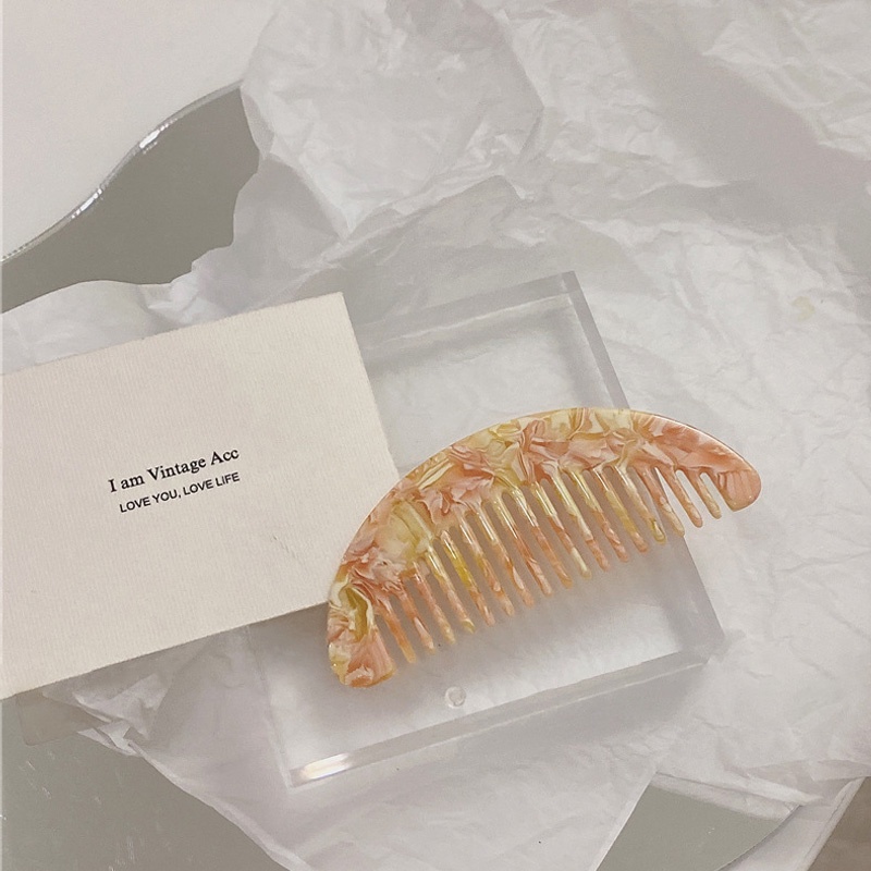 Lược Chải Tóc Răng Rộng Chống Tĩnh Điện Thiết Kế Di Động Tạo Kiểu Tóc Cho Nữ