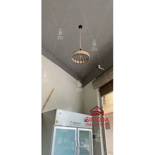 Đèn thả Thừng Nâu DT 0317