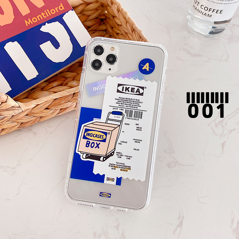 IKEA MUJI Ốp Lưng Tpu In Hình Độc Đáo Cho Xiaomi Redmi Note 5 Pro Note 6 Pro Note 7 Pro 7s Note 8 Pro Note 9s 9a