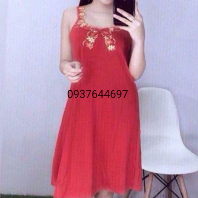 Đầm ngủ thun lạnh Size 3 từ 65_75kg