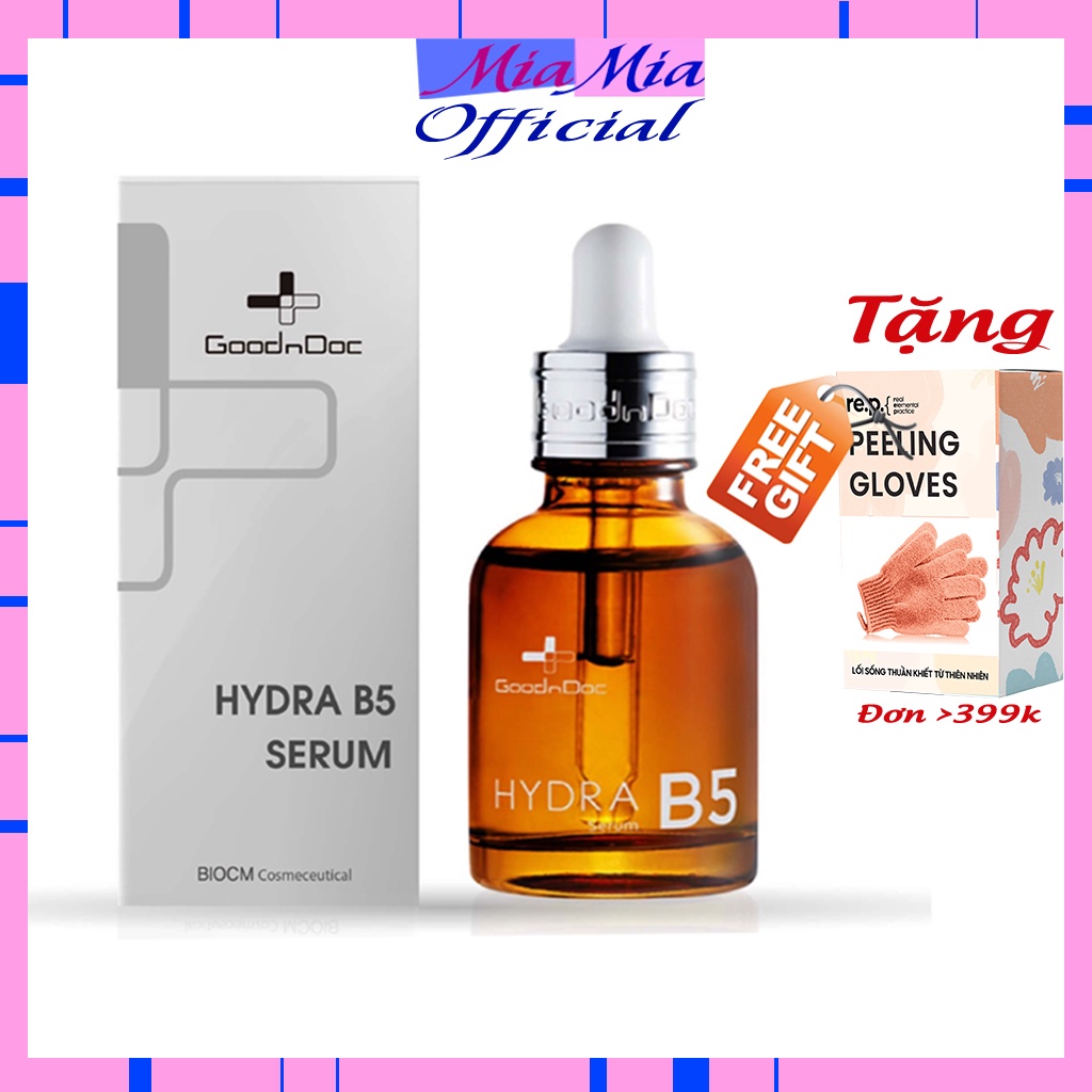 Serum GoodnDoc Hydra B5 30ml Cấp Ẩm Phục Hồi Chống Lão Hóa [NHẬP KHẨU CHÍNH HÃNG ĐẦY ĐỦ TEM]