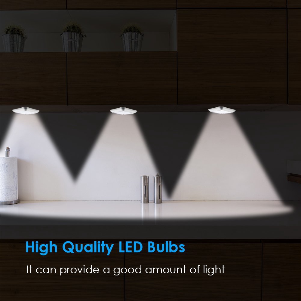 Đèn Led Ban Đêm 6 Bóng Cảm Biến Chuyển Động