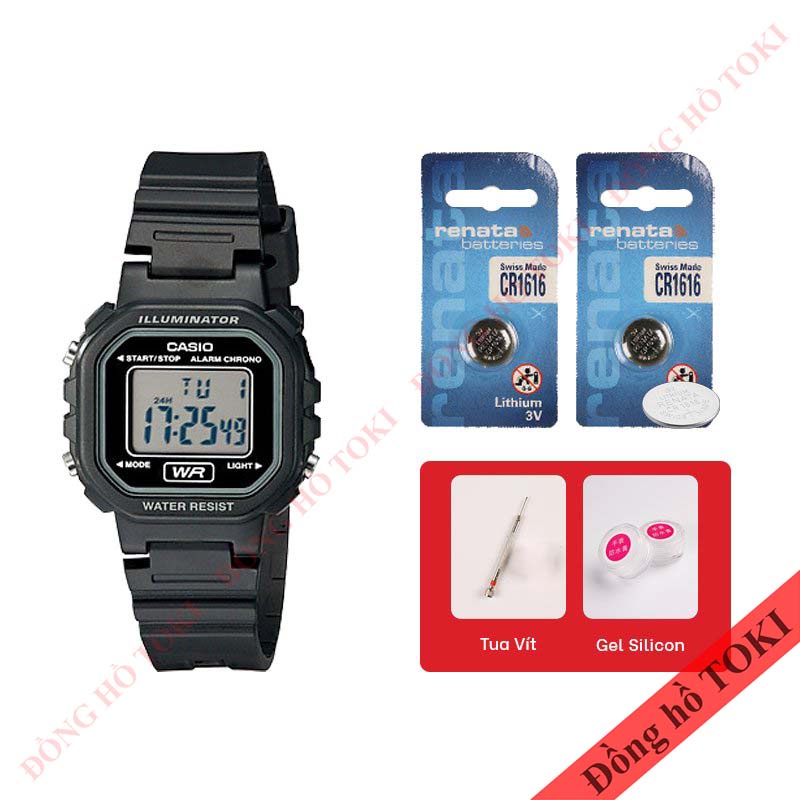 Pin thay cho đồng hồ đeo tay casio LA-20WH các màu