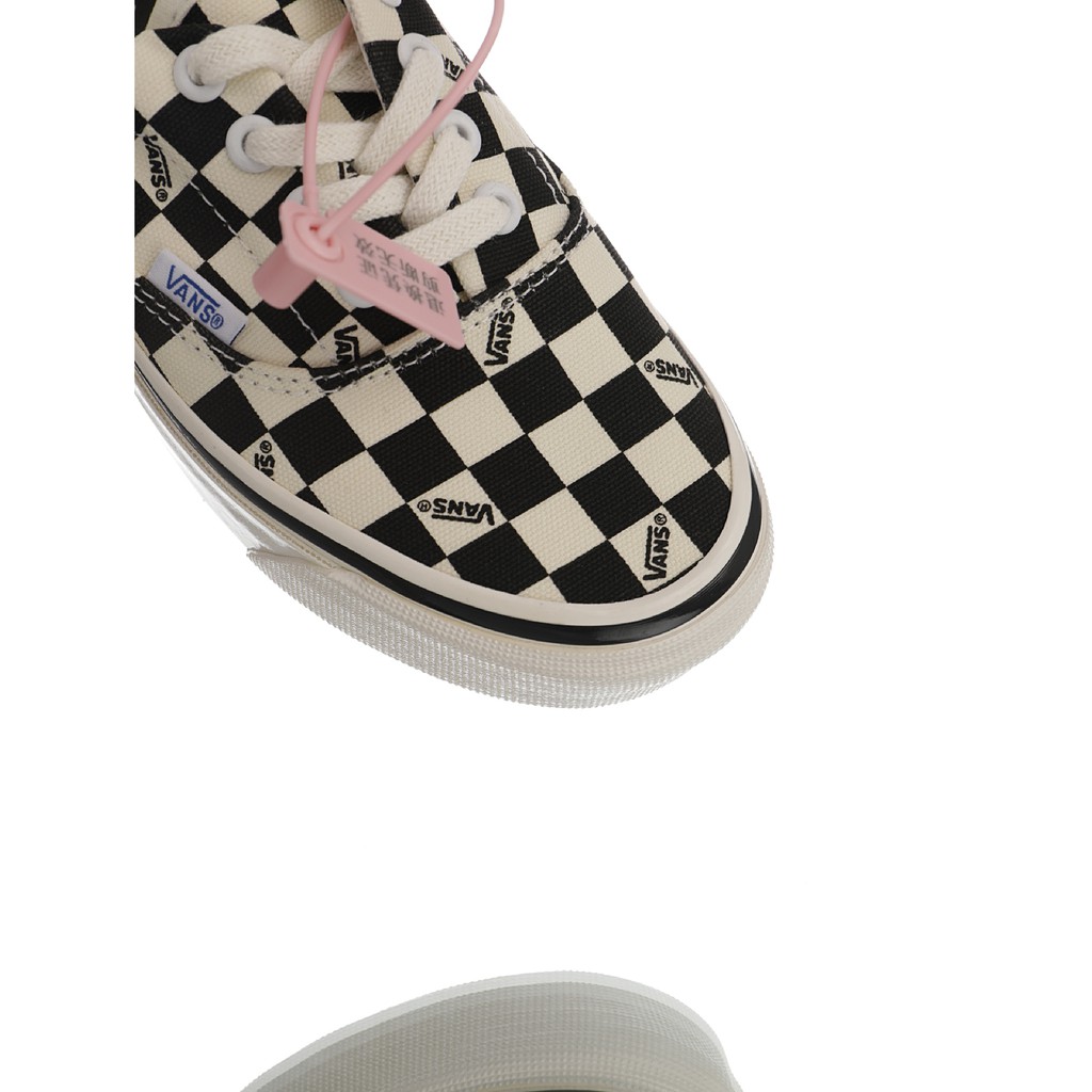 Vans Vault OG Authentic Era LXWhiteBlack Checkerboard All-match giày sneaker vải thường VN0A4BVA01Z