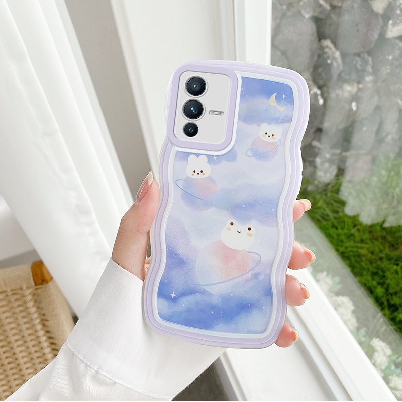 ốp lưng Vivo V23 5G ốp lưng vivo v23 ốp lưng vivo S1 Y17 Ốp Điện Thoại Mềm Trong Suốt Họa Tiết Hoạt Hình Cho Vivo Y12 S1 IQOO NEO 855 Y15 Y17 U10 Y72 5G