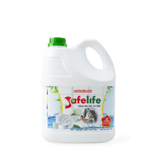 Nước Rửa Bát Sinh Học - SafeLife 3.8l