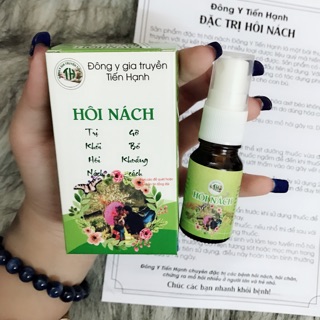 Hôi nách đông y tiến hạnh