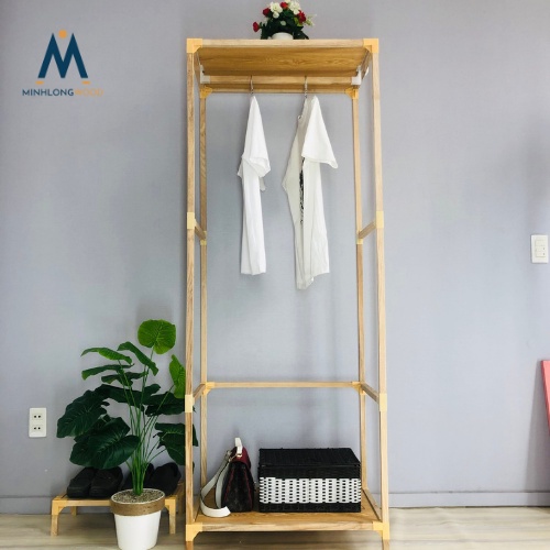 Kệ treo quần áo loại nhỏ - Minhlongwood - M33
