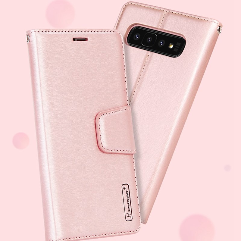 Bao da Galaxy S10/ S10 Plus hiệu Hanman
