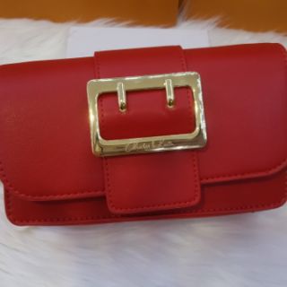 Túi chữ C size 18 dây da lắp khóa