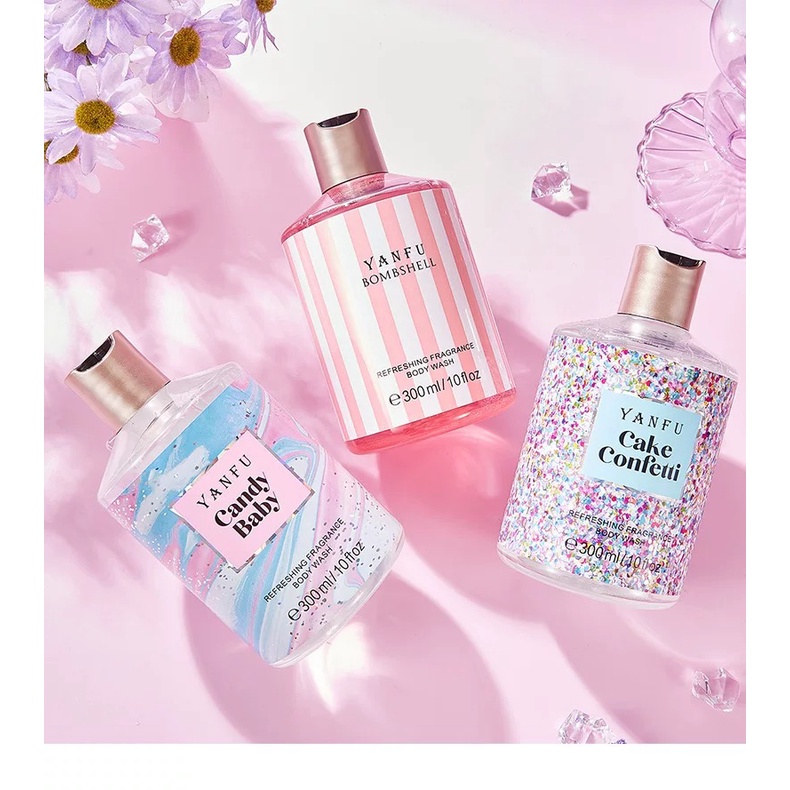 Sữa Tắm Hương Nước Hoa Victoria's Secret 💖𝑭𝒓𝒆𝒆𝒔𝒉𝒊𝒑💖 Sữa Tắm BODY MIST CANDY BABY 300ML - VICTORIA SECRET SHOWEL GEL BODY