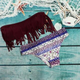 Bikini 2 mảnh áo tua rua