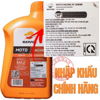 Dầu Repsol Racing 10w40 (1L)