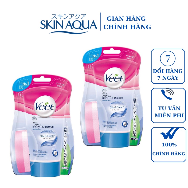 Kem Tẩy Lông Veet 150g Hàng Nhật Nội Địa [Mô-Mô-Shop]