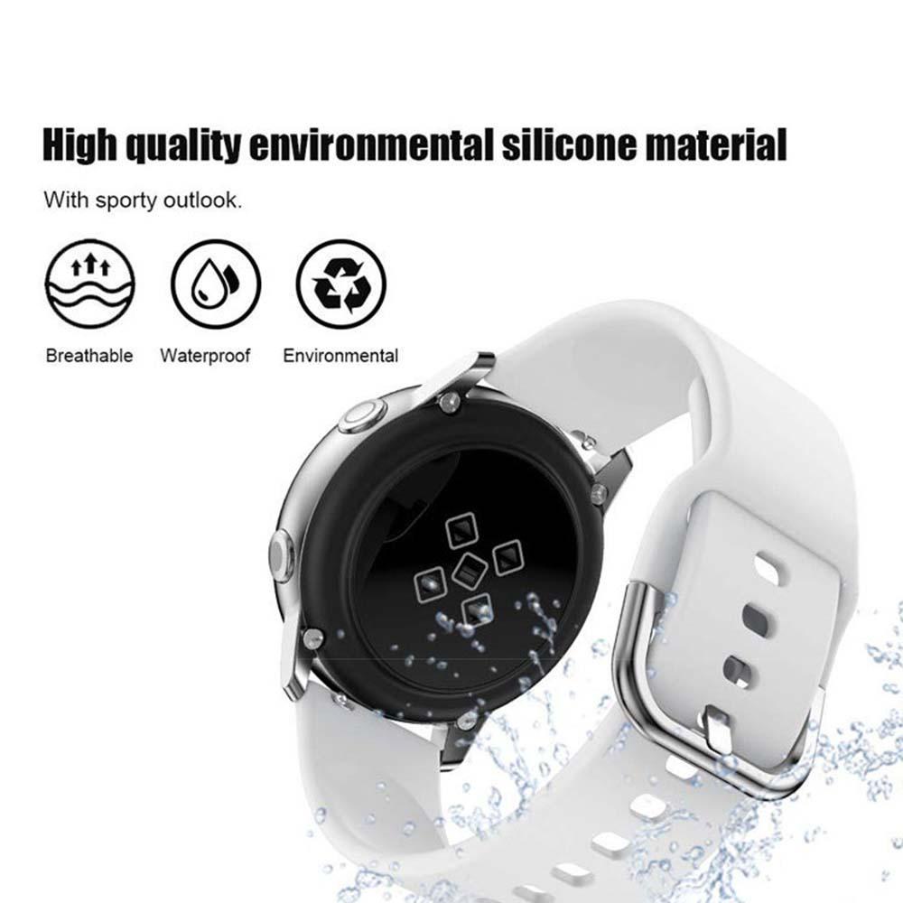 Dây Đeo Thay Thế Chất Liệu Silicon Màu Trơn Cho Samsung Galaxy S2