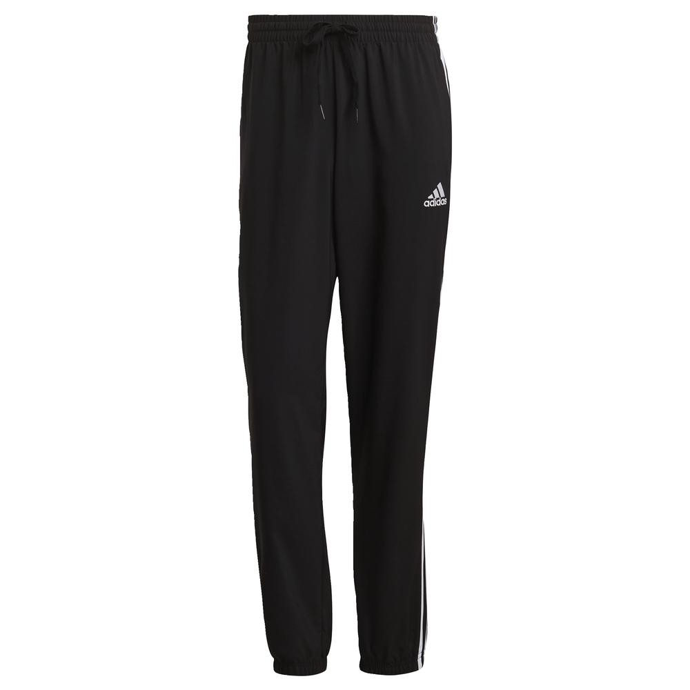 Quần adidas Nam Aeroready Essentials Đàn Hồi Cuff 3 Sọc Màu Đen GK8982