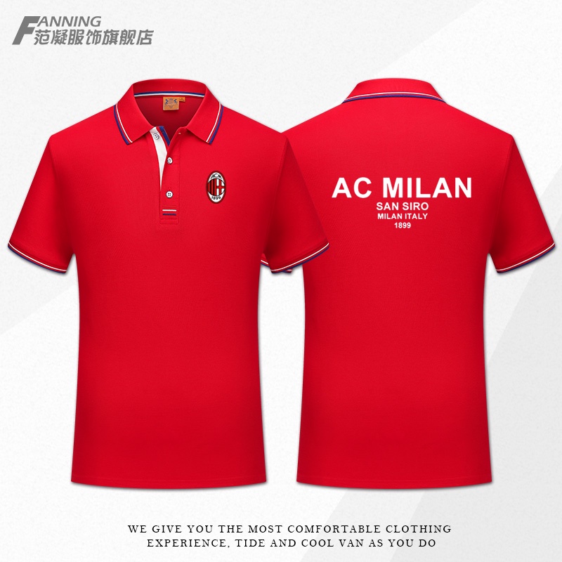 Áo thun thể thao tay ngắn AC Milan cho nam