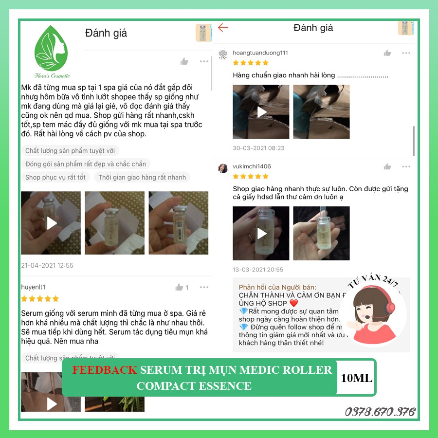 Serum mụn Medic Roller | BigBuy360 - bigbuy360.vn