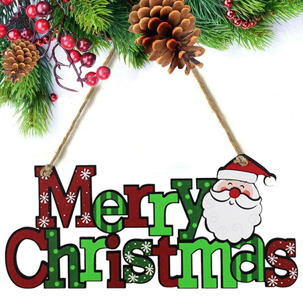 Biển Hiệu Treo Cửa Trang Trí Giáng Sinh Năm Mới 2022