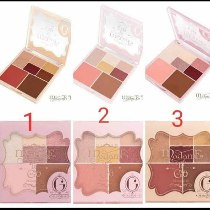 (hàng Mới Về) Bảng Phấn Mắt Madame Gie Madame 95gr Trang Điểm Chuyên Nghiệp | BigBuy360 - bigbuy360.vn