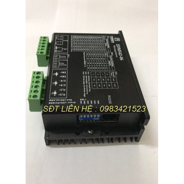 Driver điều khiển động cơ bước 2DM542 hãng JMC kết nối RS232