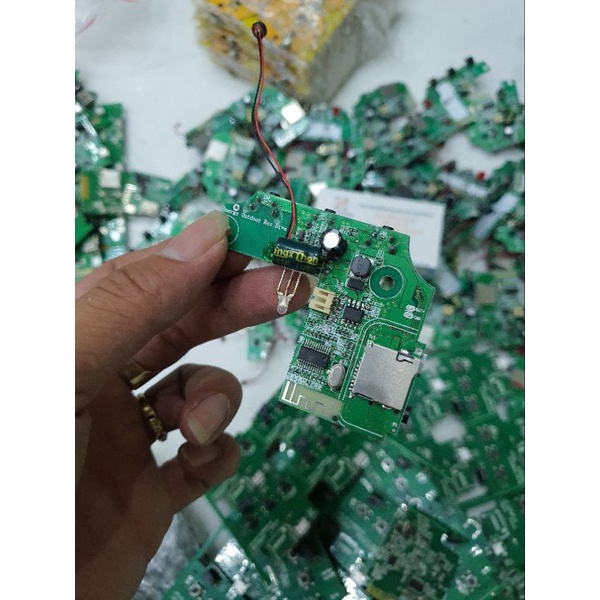 Mạch loa bluetooth SD03 có khay thẻ nhớ SD