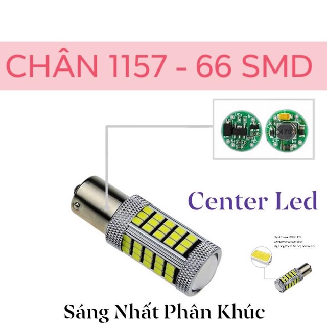 Đèn phanh chớp F1 66 tim chân 1157 LED 2835 Siêu Sáng Giá Tốt Giá Tốt Nhất Giá Tốt Nhất SPYY G