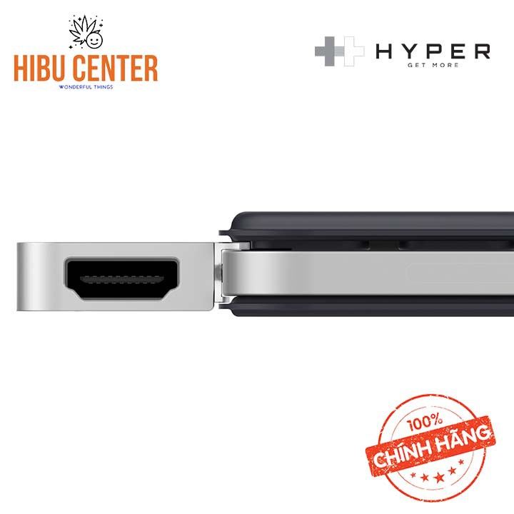 [Nhập Khẩu] Hub USB-C Ipad Pro 2018/2020 HYPERDRIVE 6-IN-1 HDMI 4K/60HZ HD319B - HIBUCENTER