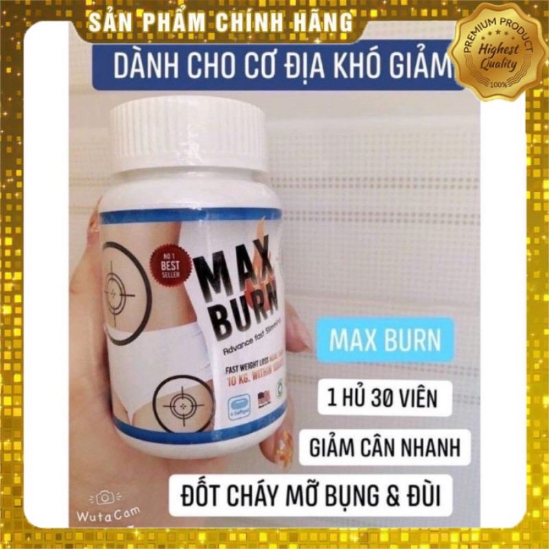 Giảm cân MAX BURN chính hãng Thái Lan