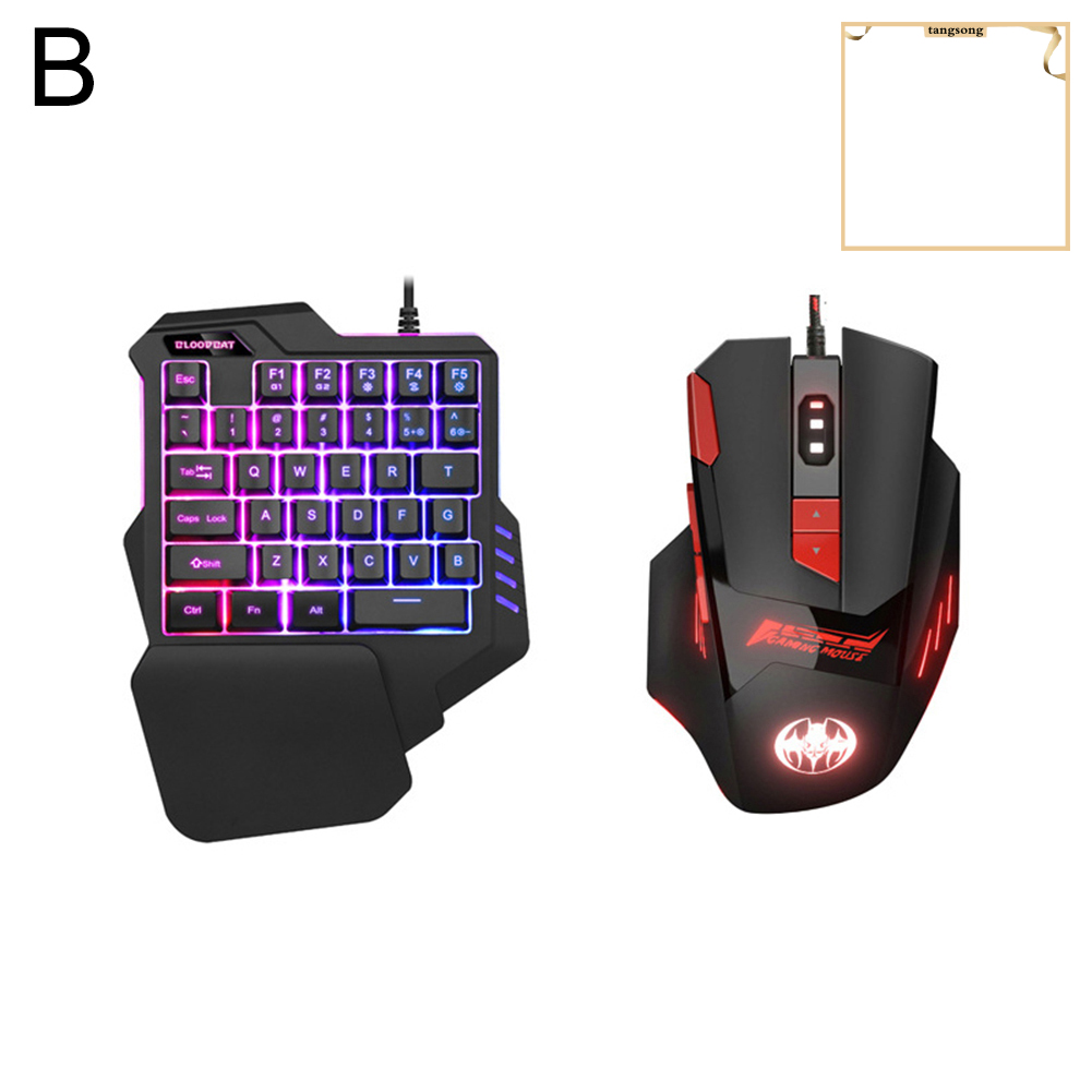 Bàn Phím Cơ Gaming Ts_Pro Có Đèn Led Nền Cho Pc Laptop