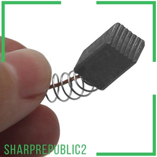 10pcs 6.5x7.5x12.5mm Electric Drill Motor Carbon Brushes with Spring Set
