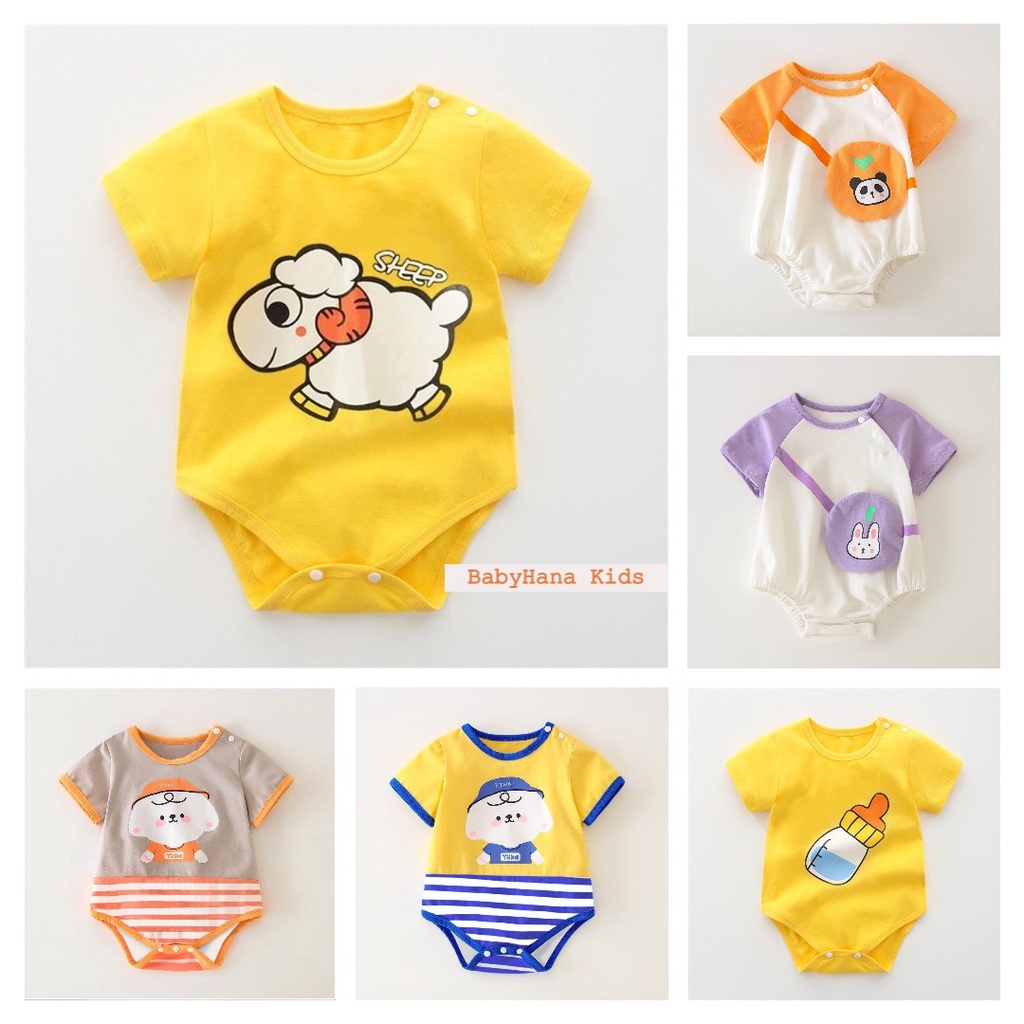 [VẢI CAO CẤP] BODY CHIP BODYSUIT NGỘ NGHĨNH CHO BÉ TRAI VÀ BÉ GÁI từ 3-12kg