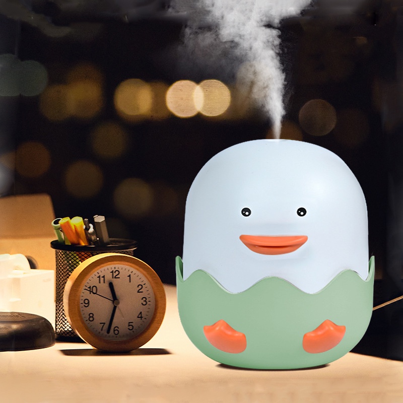 Máy phun sương tạo ẩm Fnelse hình chú vịt dễ thương 300ml