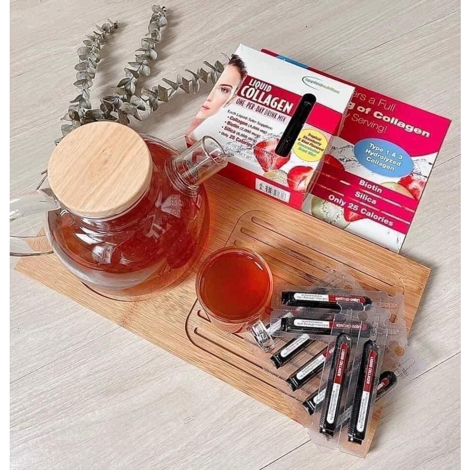 Liquid Collagen Easy To Take Drink Mix – Nước Uống Đẹp Da Của Mỹ