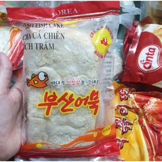 Chả cá chiên Bích Trăm / chả cá Hàn quốc túi đỏ / túi 450gram