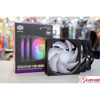 Bộ 3 fan cooler master sickleflow 120 argb 3in1