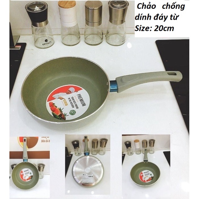 Chảo chống dính đáy từ Elmich size 20cm