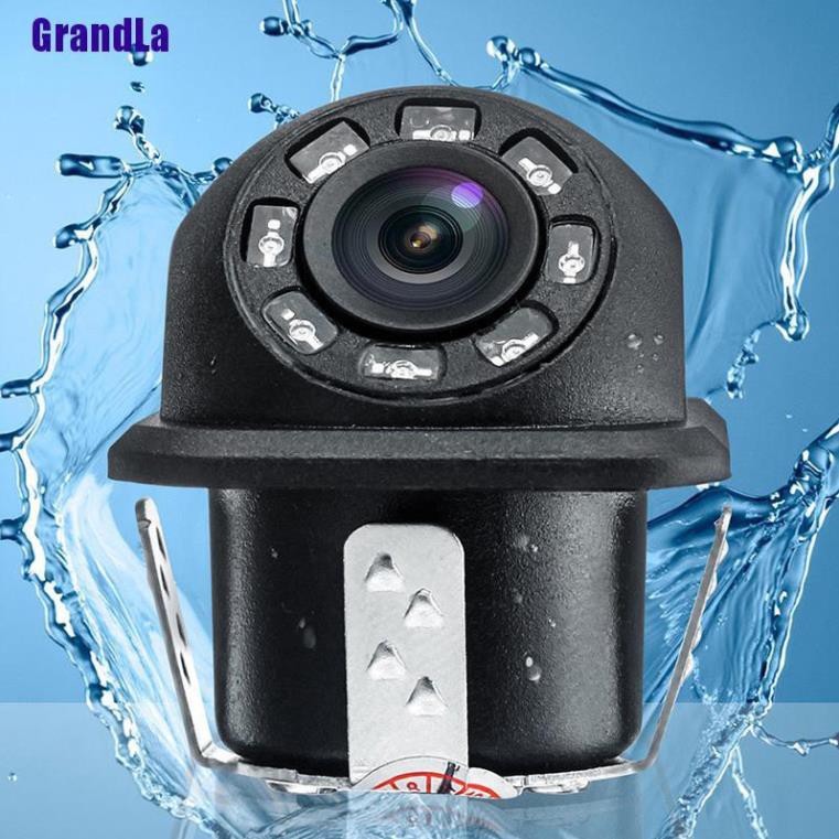 Camera Lùi Xe 8 Bóng Led Góc Nhìn Ban Đêm 170 ° Cmos Chống Thấm Nước