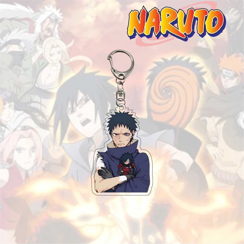 Móc Chìa Khóa Hình Anime Naruto Bằng Acrylic Dễ Thương