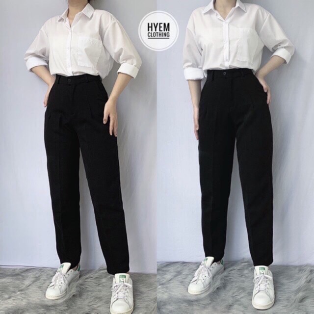 🔺Set Quần Baggy + Sơ Mi 1 Túi🔺