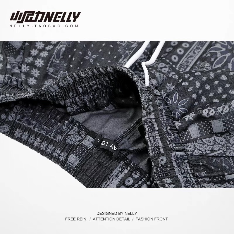 Quần dài NELLY hoạ tiết